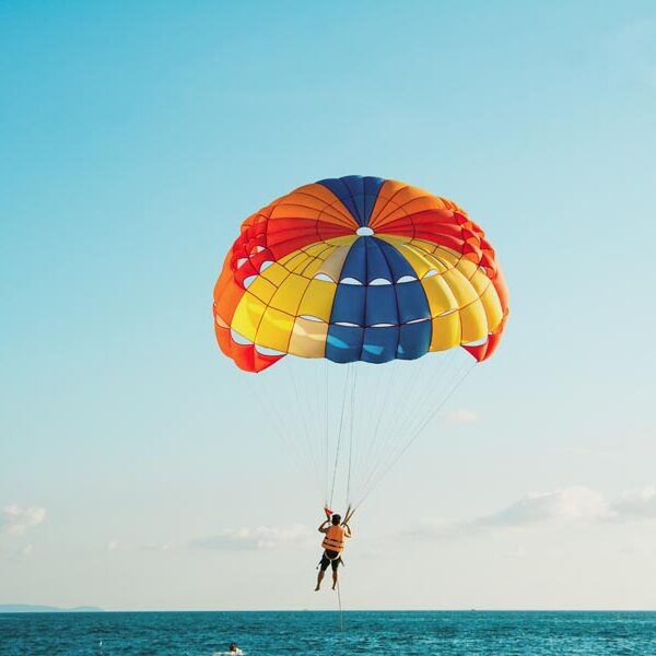 Parasailing in Kovalam