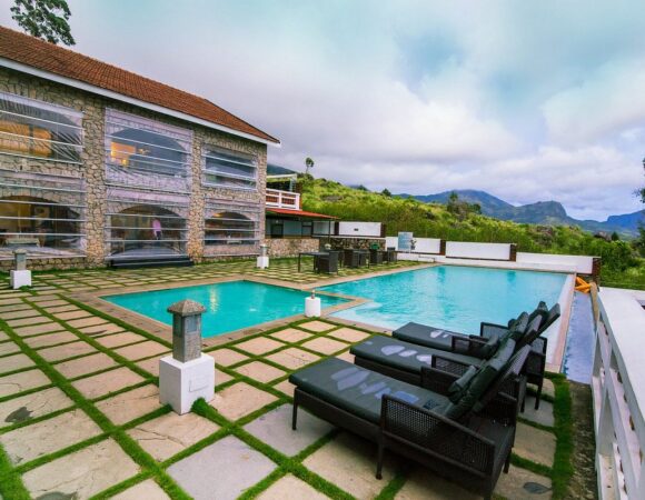 pool at Mountain Club Munnar