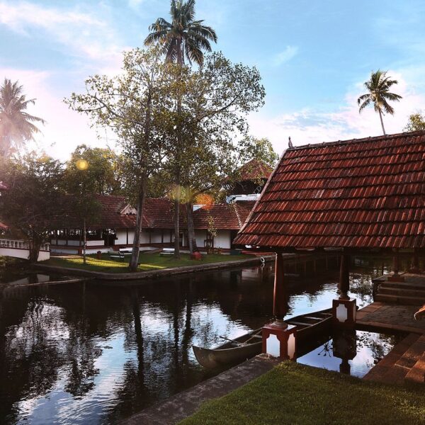 Coconut lagoon Kerala