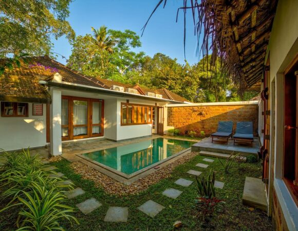 private pool villa Coconut lagoon cgh earth