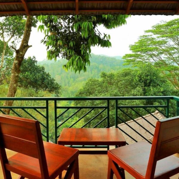 Jacuzzi cottage in Forest Canopy hotel Thekkady