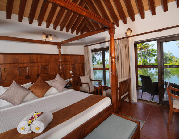 premium Lake view villa in Gokulam Grand Resort & Spa Kumarakom