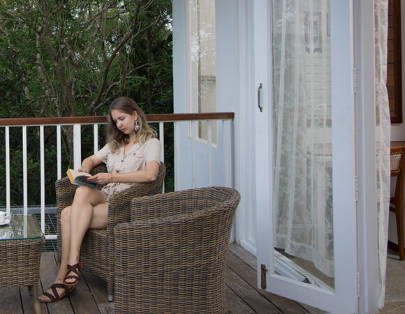 Balcony of Deluxe Room (The Nest) in Hills and Hues