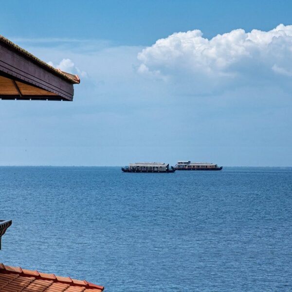 View from Niraamaya retreats Kumarakom