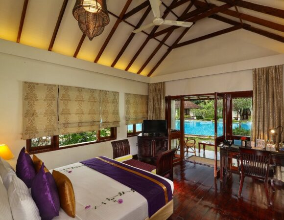 Pool Side Cottages in Rhythm Kumarakom Kerala