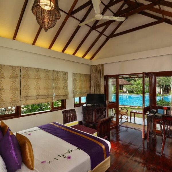 Pool Side Cottages in Rhythm Kumarakom Kerala