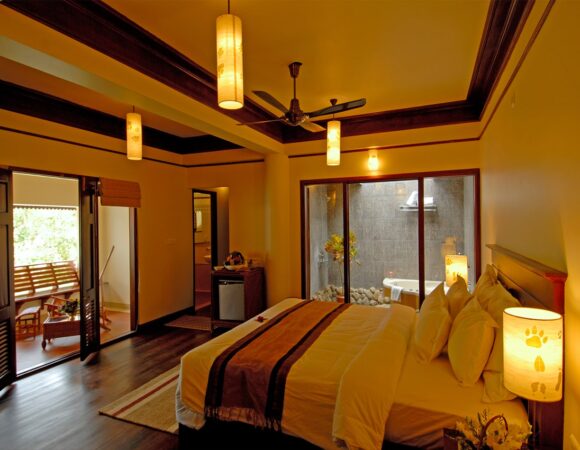 Honeymoon Suite in The Elephant Court Thekkady