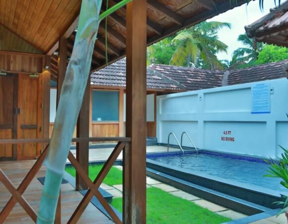 Deluxe Pool Villa in Estuary Sarovar Portico