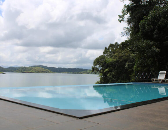 Infinity pool at Serenity resort