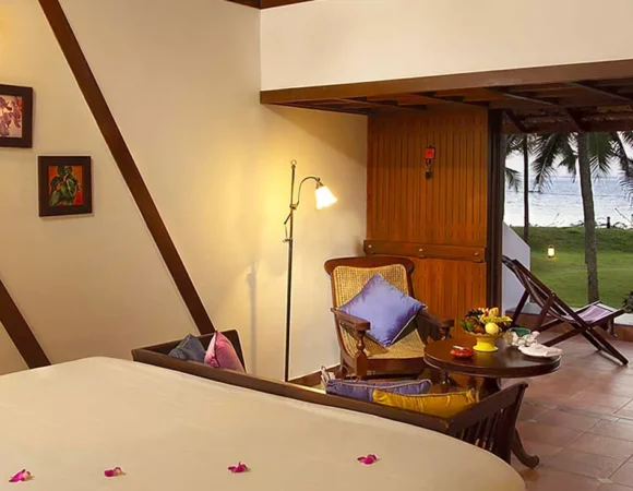 sea view villa in Leela Kovalam