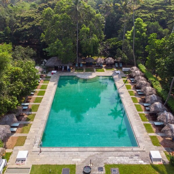 Pool at Marari beach resort