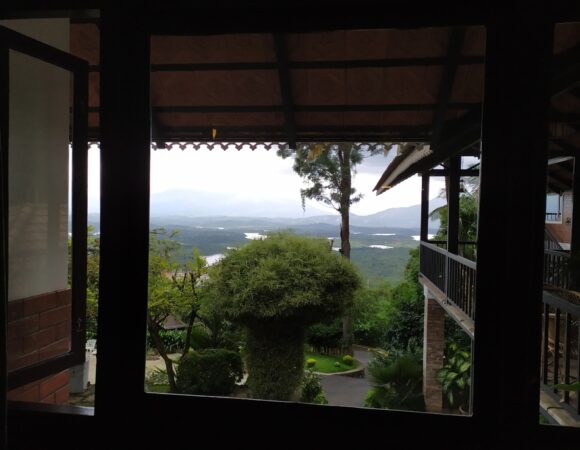 view from Mountain view comfort in Mount Xanadu Wayanad