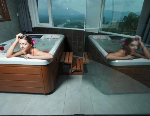 Spa Jacuzzi Suite in Mount Xanadu resort Wayanad