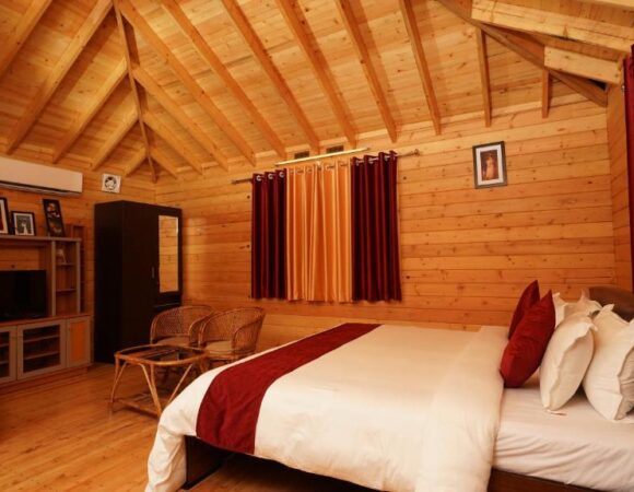 wooden Chalet in Mount Xanadu resort Wayanad