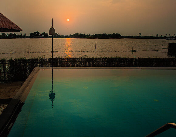 Swimming pool at Paloma Alleppey