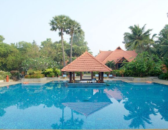 Pool at Poovar Island Resort