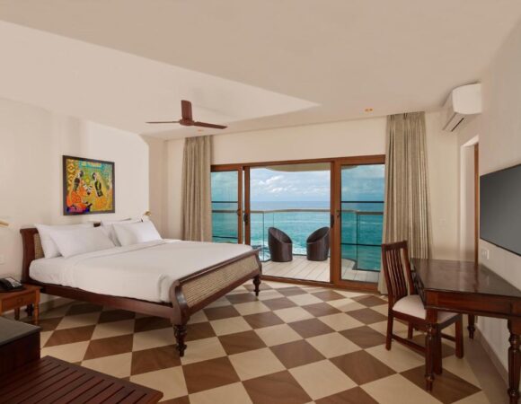 Premium Ocean view room in Rockholm Kovalam