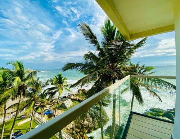 Superior Ocean View room in Rockholm beach resort Kovalam