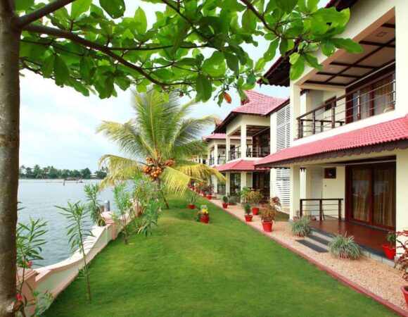 Lake view suite in Sterling Lake palace