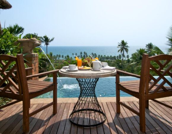 Premium Suite sea view with private plunge pool in Taj Kovalam resort