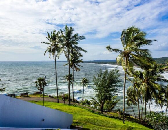 Premier sea view in The Leela Kovalam a raviz hotel