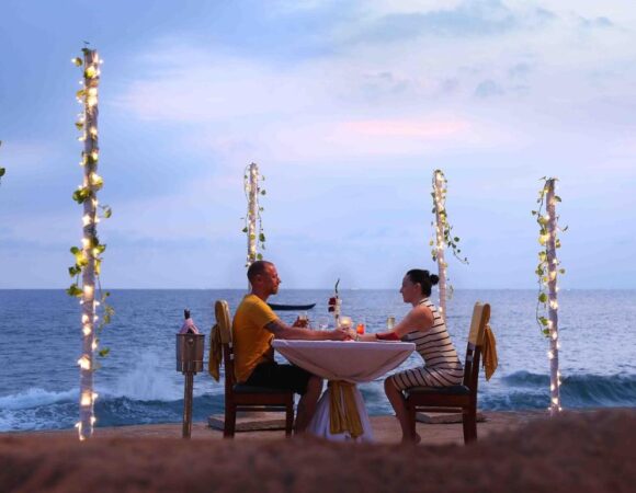 Beach Side dine at Uday Samudra