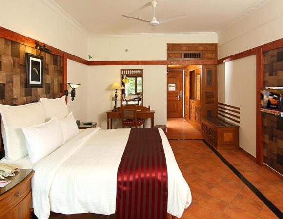 Deluxe Room in Vythiri Village resort wayanad