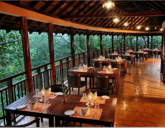 Restaurant at Vythiri resort