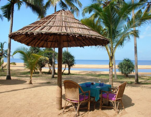 beachside dine at Neeleshwar hermitage