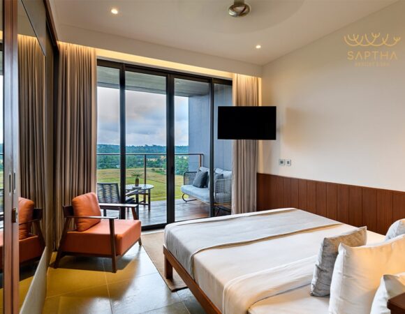 Deluxe Room in Saptha Resort and Spa