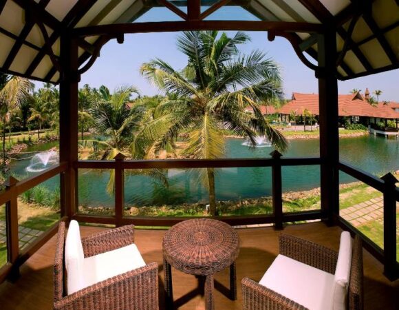 Lagoon view suite in Lalit resort Bekal