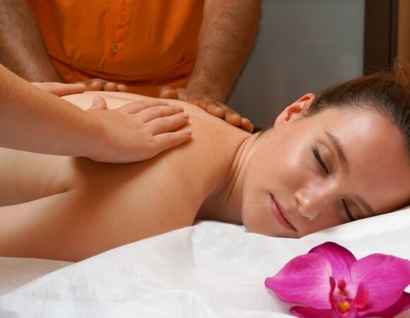 woman at Ayurvedic Spa