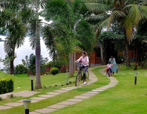 cycling in Lakerose Wayanad resort