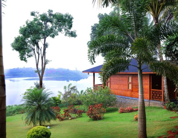 lakefront cottage in Lakerose Wayanad resort