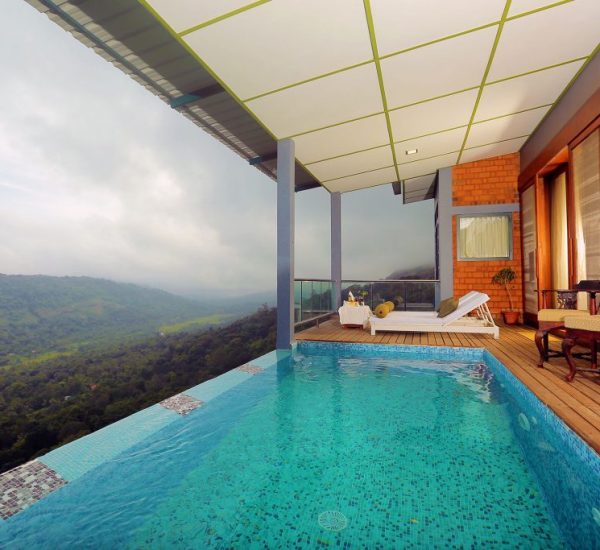 Private pool villa in spice Tree Munnar - Munnar honeymoon resort